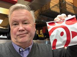 Today is this man's birthday!! We are celebrating his 59 amazing years!  Randy has worked with Chick-fil-A for 20 of them and has always treated his  employees and customers with grace. He