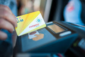 All of our passes—from the monthly pass down to the day pass—are on compass card, a smart card that you tap to board our buses and trolleys. Compass Card
