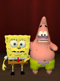 The Rock Plus Patrick Star