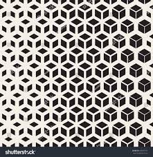 Black And White Geometric Pattern Background Stock Vector Vector Seamless Black And White Geometric Cube Shape Lines Halftone Grid Pattern Geometrisch Patroon Ontwerp Geometrie Patroon Geometrisch Patroon