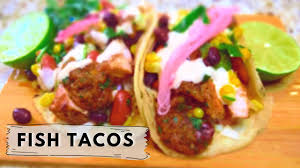 You'll cut the marinated tilapia into chunks (not too small or they'll fall through the grates) and grill over high heat, turning just once. Mahi Mahi Fish Tacos With Texas Caviar Youtube