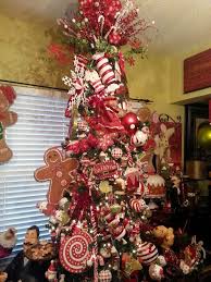 Candy Cane Lane 2014 Gingerbread Christmas Tree Creative Christmas Trees Holiday Christmas Tree