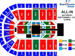 Seating Chart Ticket Prices Released For All In Cageside
