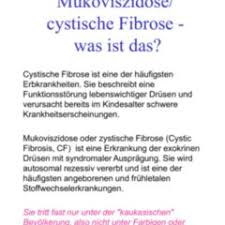 Mukoviszidose wird auch als zystische fibrose bezeichnet. Mukoviszidose Doccheck Flexikon