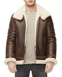 Ugg Men S Auden Shearling Lined Aviator Jacket Ugg Cloth Muzhchiny