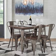 Dining set, (dining table, 4 side chairs & bench) new! Buy Fdw Outdoor Dining Table And Chairs For 4 Patio Table Set 5 Piece Metal Dining Table Set 24x48 Inches Indoor Outdoor Dining Set Table And 4 Chairs Home Kitchen Restaurant Table Rectangular