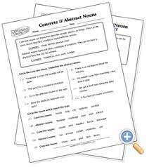 Abstract and concrete nouns answer key. Concrete Abstract Nouns Worksheetworks Com