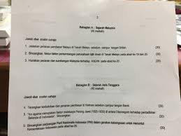 Koleksi soalan percubaan (stpm terminal). Juhaimi Majid Soalan Trial Stpm Sejarah Penggal 1 2017 Dan Penggal 3 2016
