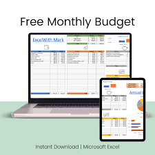 Excel Budget Template | Personal Finance Spreadsheet | 12 Month Budget  Tracker | Ebay