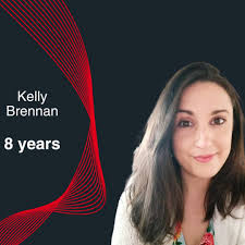 We are pleased to share some of our amazing team who celebrate their work  anniversaries this month. Well done and congratulations. Here's to many  more years together, onwards and upwards! 👏 Kelly
