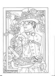 Creative haven steampunk fashions coloring page printable adult kleuren voor volwassenen färbung für erwachsene coloriage pour adultes colorare per adulti para colorear para adultos раскраски для взрослых omalovánky pro dospělé colorir para adultos färgsätta för vuxna farve for. Top 10 Printable Steampunk Coloring Pages