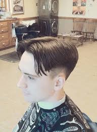 Andy S Barber Shop Middle Hair Middle Part Hairstyles Gents Hair Style