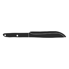 1 historia 2 personalidad 3 apariencia 4 primera parte… Vectores Plantillas De Cuchillo Silueta Ai Png Svg