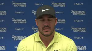 Brooks koepka  pga tour. Pga Tour Press Conference Brooks Koepka At The American Express Facebook