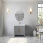 30 Inch Single Bathroom Vanity In Grey  30 Inch Single Bathroom Vanity In Grey  30 Inch Single Bathroom Vanity In Grey  30 Inch Single Bathroom Vanity Longshore Tides