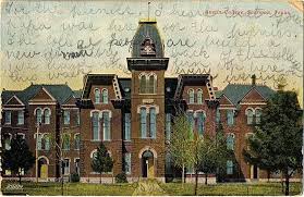 Sherman Texas Austin College Vintage Postcard 1907 Vintage Postcard Austin College Postcard
