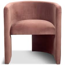 Martinique Chair In Velvet Barrel Chair Chair Upholstery Furniture