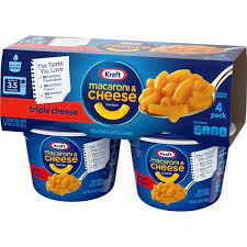 If grey skies or snow flurries have you craving. Kraft Triple Cheese Macaroni Cheese Dinner 4 2 05 Oz Cups Hy Vee Aisles Online Grocery Shopping
