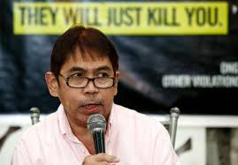 Jose Noel Olano Amnesty International Ai Editorial Stock Photo