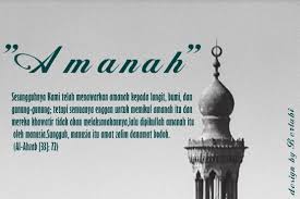 Maybe you would like to learn more about one of these? Sekilas Penjelasan Atau Pengertian Amanah Dalam Islam Yayasan Rumah Sedekah