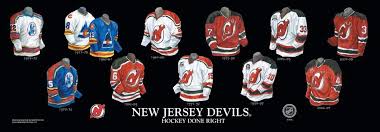 Nhl, the nhl shield, the word mark and image of the stanley cup and nhl conference logos are registered trademarks of the national hockey league. New Jersey Devils Franchise Team Arena And Uniform History New Jersey Devils Nhl Jerseys Nhl