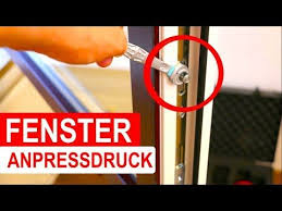 Pilzkopfe Anpressdruck Beim Fenster Einstellen Anleitung Youtube Fenster Einstellen Werkstatt Zu Hause Fenster