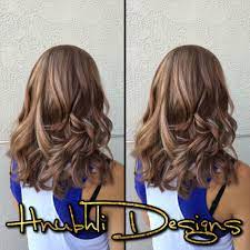 Chocolate Brown With A Hint Of Burgundy And Ash Blonde High Lights What A Change For Lauren Love This Outcome With A Ch Hair Beauty Hair Trim Blonde High