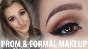 prom formal makeup for brown eyes