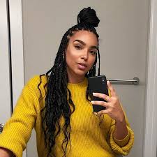 You can use a curling iron. How To Slay Boho Box Braids Naturallycurly Com
