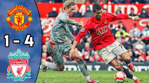 Manchester united » plantilla 2007/2008. Manchester United Vs Liverpool 1 4 Premier League 2008 09 Youtube