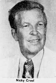 George Nicholas “Nicky” Creel (1929-2015)
