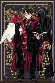 Wall Art Print Harry Potter - Anime style | Gifts & Merchandise |  Europosters