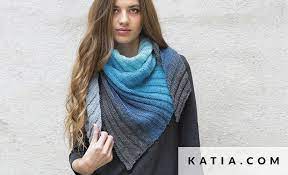 580 free patterns in this section, you can find free mohair knitting patterns. Foulard Scarf Woman Autumn Winter Models Patt Katia Com