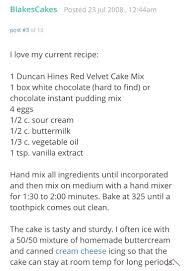 Doctored Red Velvet Cake Mix More Red Velvet Cake Red Velvet Cake Mix Velvet Cake