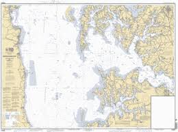 Chesapeake Bay Choptank River And Herring Bay Nautical Chart