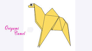 What made him think of that? How To Make Origami Paper Camel Youtube