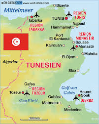 Es liegen aus 8 verschiedenen quellen hinweise zu diesem land vor. Karte Von Tunesien Land Staat Welt Atlas De