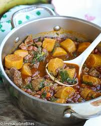 Plantains And Beans Immaculate Bites Recettes De Cuisine Africaine Recettes De Cuisine Nourriture Ouest Africaine