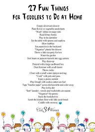 Keeping Tots Out Of Trouble 27 Fun Things For Toddlers To Do At Home Printable Toddler Activities Activities For Kids Toddler