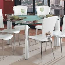 20 Softly Shaped Curves Of Triangular Dining Tables Home Design Lover Tall Dining Table Glass Dining Room Table Dining Table Design