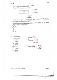 Upsr (ujian pencapaian sekolah rendah). Jawapan Kertas 1 Matematik Upsr Kelas Matematik Cikgu Kj Facebook