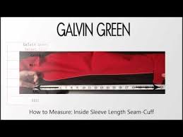 Galvin Green Size Guide Waterproof Jackets And Trousers