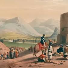 First Anglo-Afghan War Print: British ...