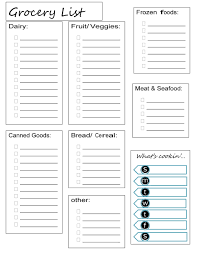 Now take this grocery list with you to grocery store. 40 Printable Grocery List Templates Shopping List á… Templatelab
