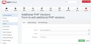 Add Php 5 6 In Ispconfig Php Tutorial Coding