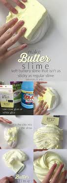 Make 3 Ingredient Butter Slime It S Slime With A Softer Buttery Consistency Slime Butter Diy Slime Recipe Slime Recipe