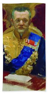 Ceremonial Meeting Of The State Council On May 7 1901 New Artwork For Sale Portrait Of N V Muraviev 1903 Bath Towel By Kustodiev Boris Https Ift Tt 2mjgc7c Historical Painting Artist Figure Painting