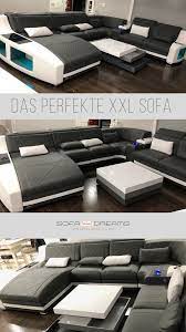 Wohnlandschaft Swing Xxl Leder Luxus Couch Xxl Mobel Wohnzimmer Gemutlich