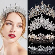 Small Tiara For Women Yean Rhinestone Mini Hair Comb Silver Crystal Tiara  Sierra Crown Hair Clip