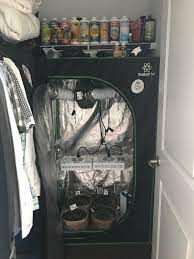 My Closet Grow Setup Microgrowery